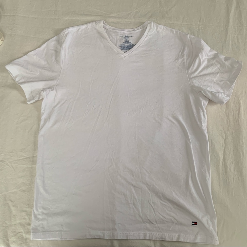 Tommy Hilfiger Men's Classic White Tee